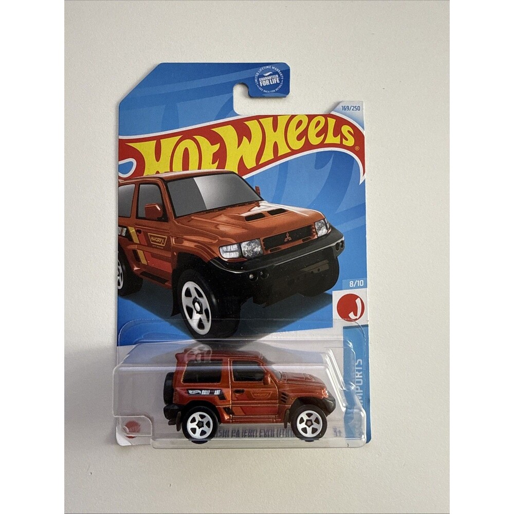 Hot Wheels Mitsubishi Pajero Evolution Bronze 2024 J HW J-Imports 8/10 #169/250